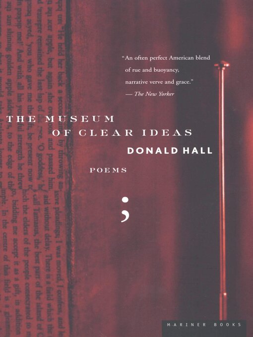 Cover image for The Museum of Clear Ideas